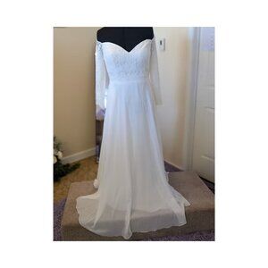 Christina Wu 22062 Wedding Dress Size 14